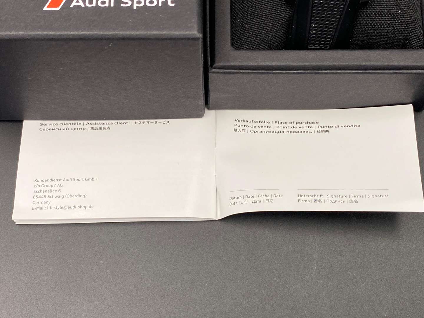 <p>AUDI SPORT WRISTWATCH</p>
