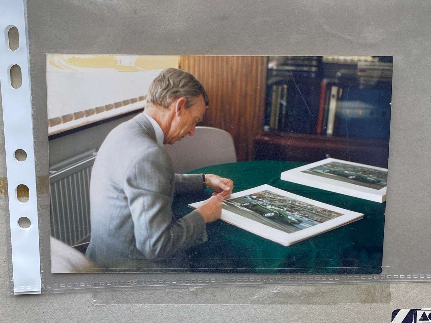 <p>TONY BROOKS SIGNED PRINT</p>