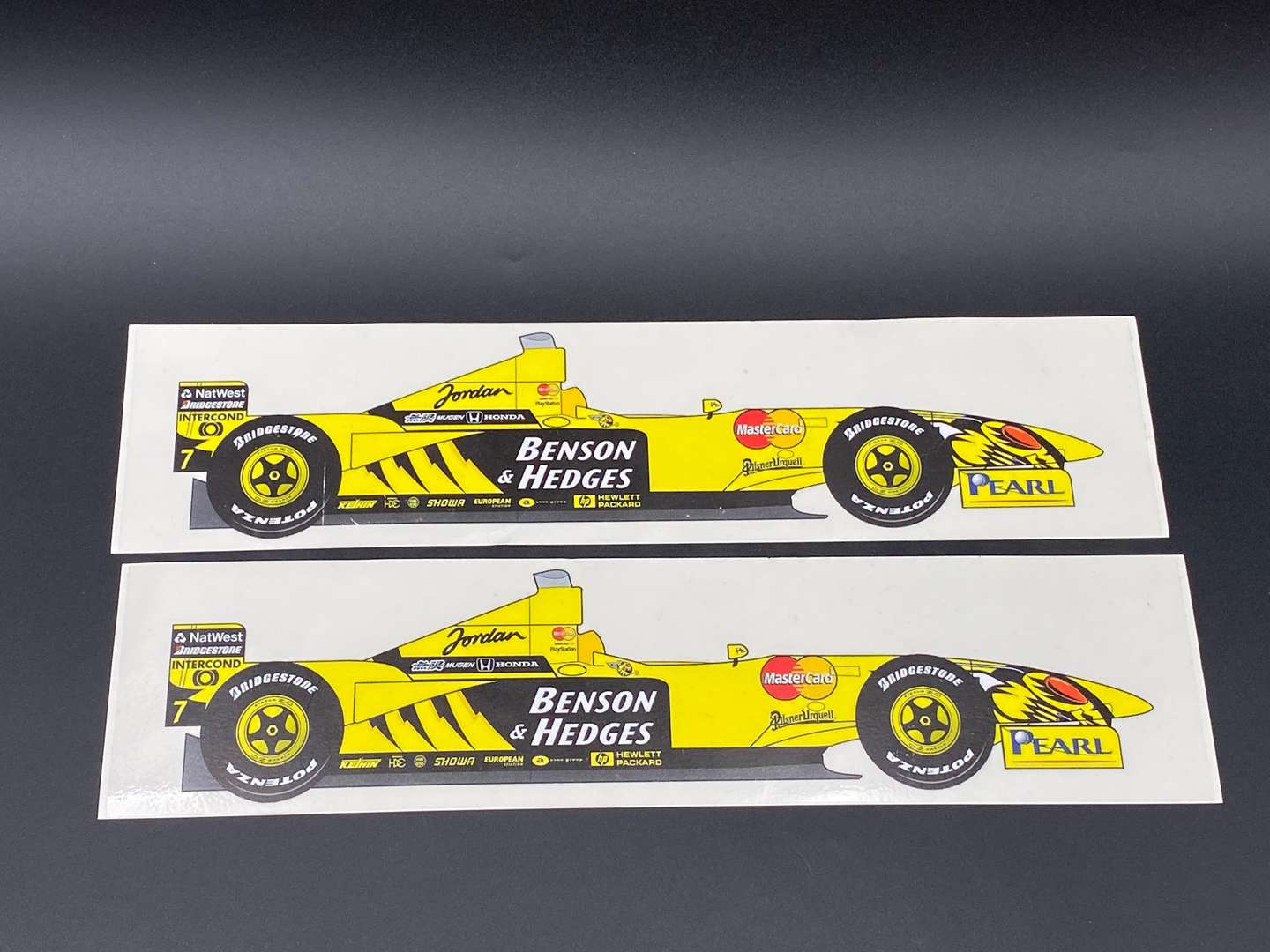 <p>VINTAGE TEAM JORDAN RACING MIXED LOT</p>