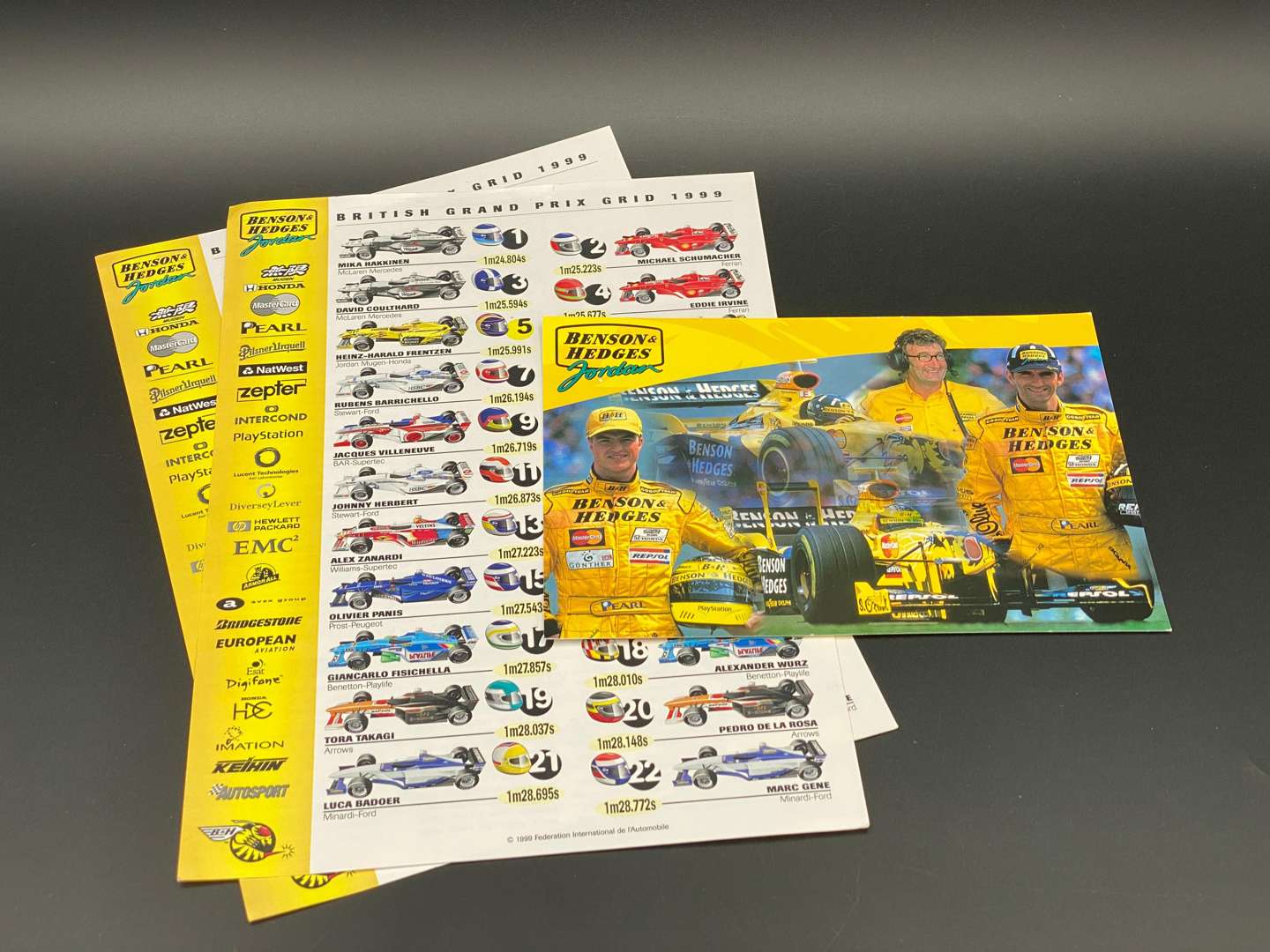 <p>VINTAGE TEAM JORDAN RACING MIXED LOT</p>