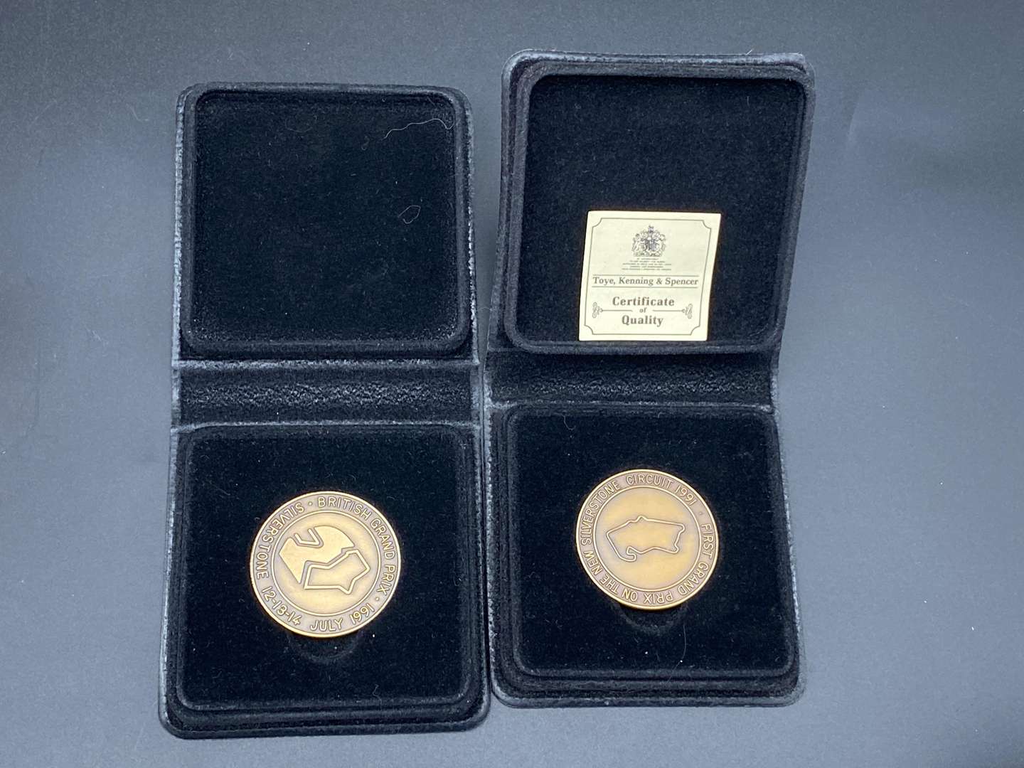 <p>RAC, MSA MEDALLIONS</p>