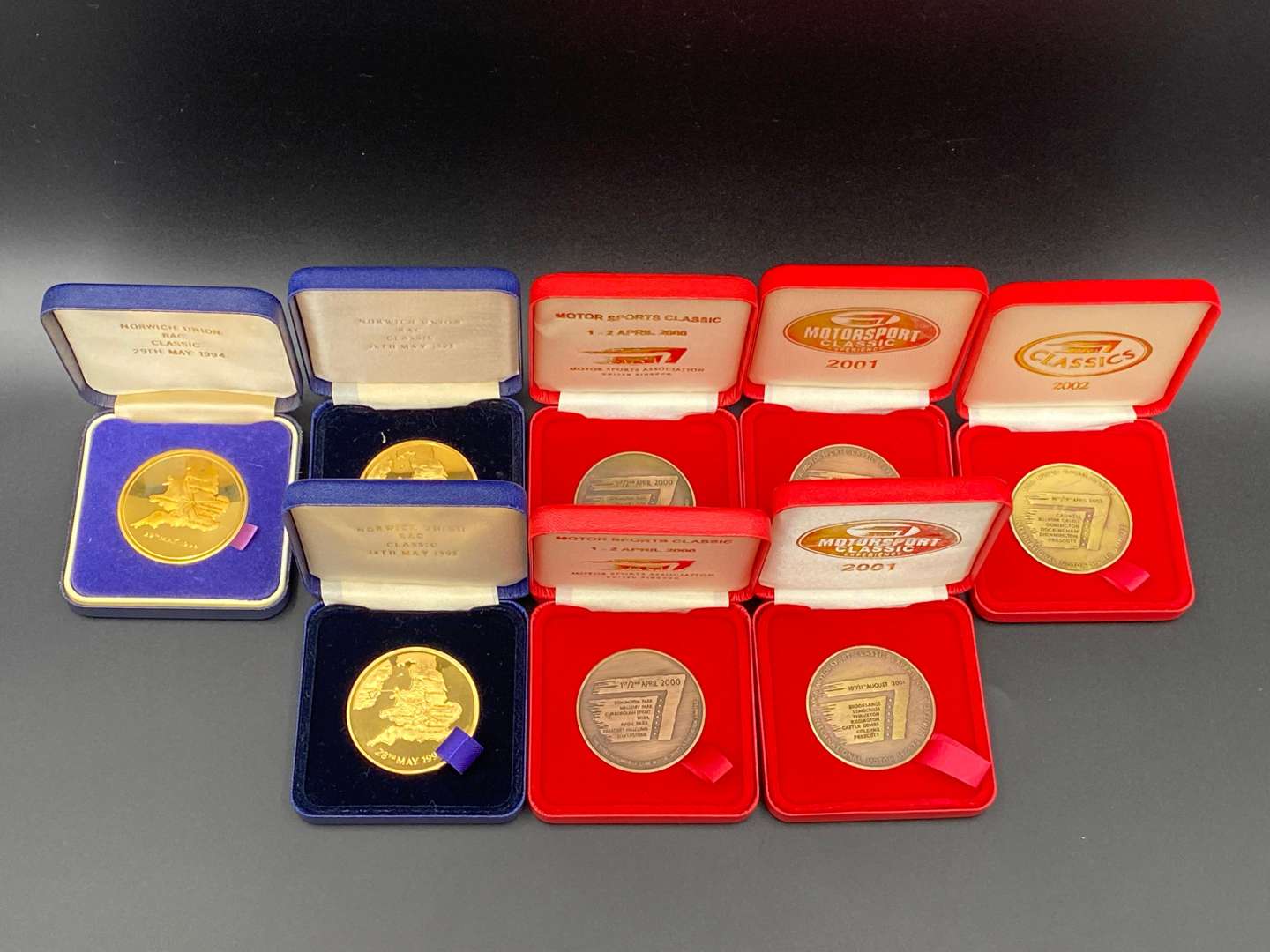 <p>RAC, MSA MEDALLIONS</p>
