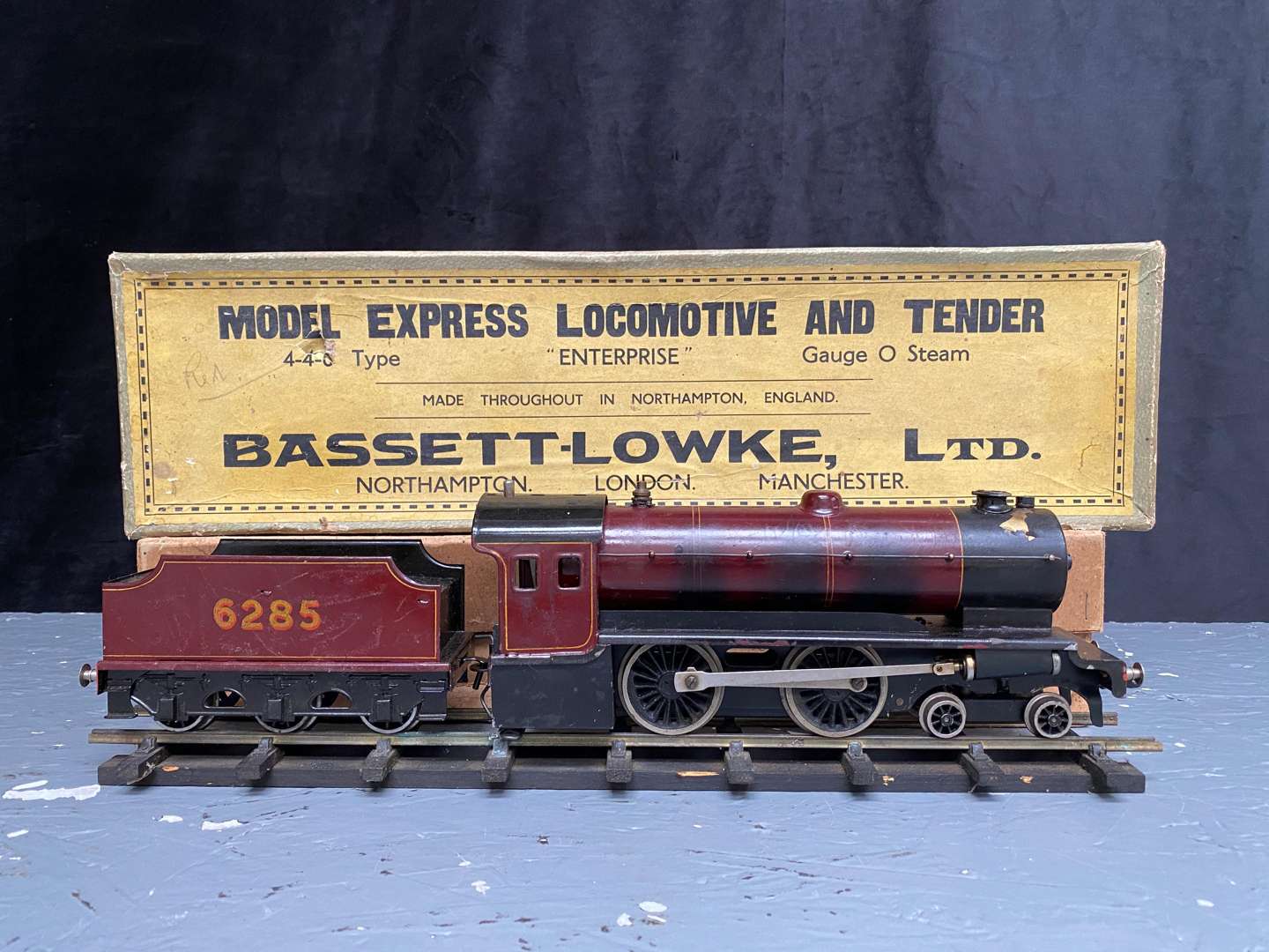 <p>BASSETT-LOWKE, 0-GUAGE RAILWAYS, 6690/0 “ENTERPRISE”</p>