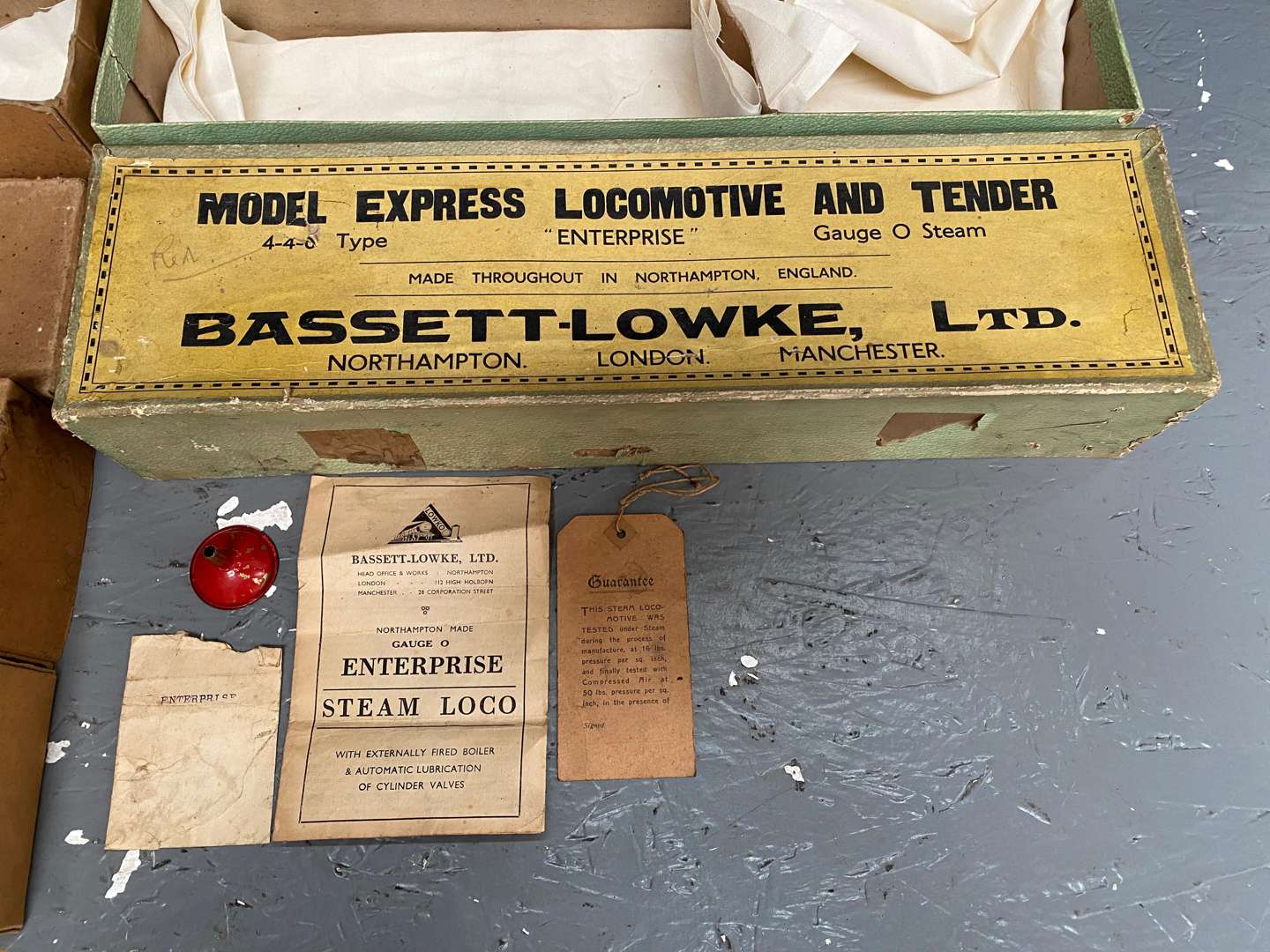 <p>BASSETT-LOWKE, 0-GUAGE RAILWAYS, 6690/0 “ENTERPRISE”</p>