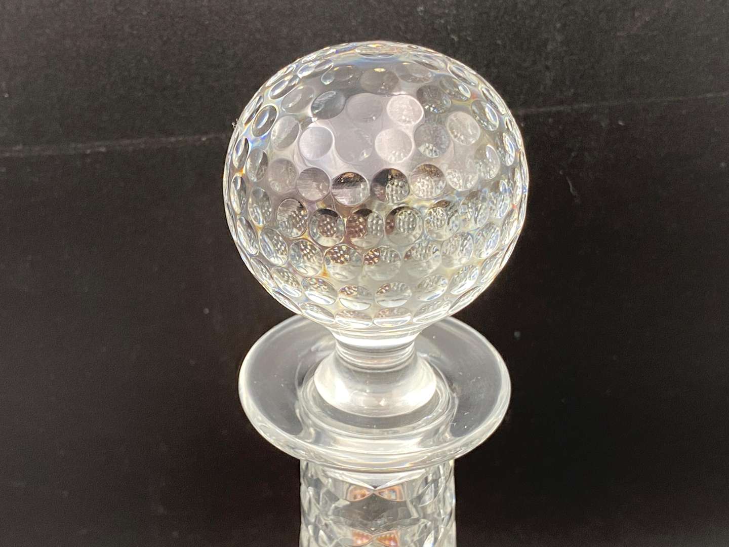 <p>TRONICO GRAND PRIX DRIVERS GOLFING TROPHY, 1997, HOGGIT DECANTER</p>