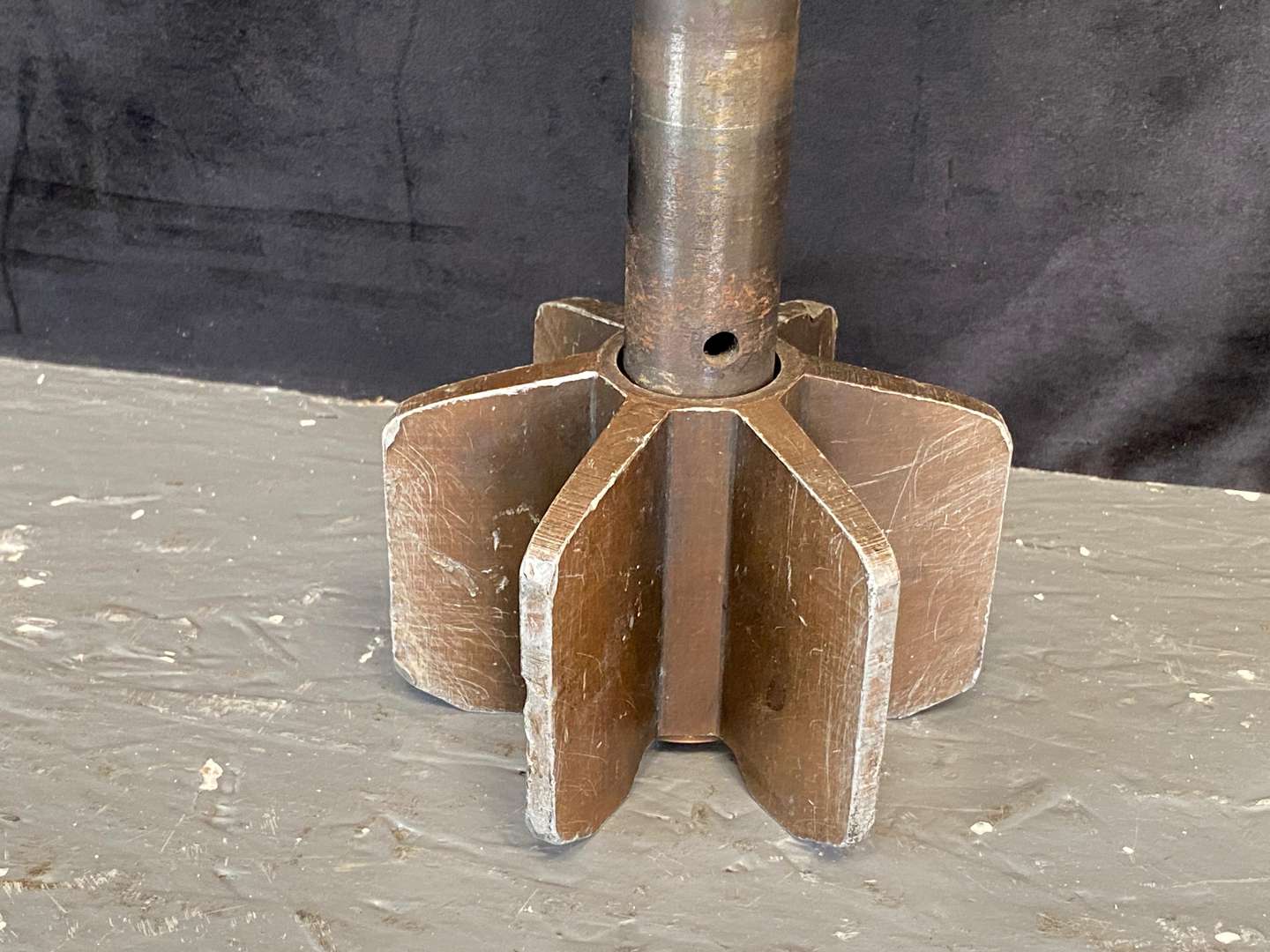 <p>SOVIET ERA INERT 120MM TRAINING MORTAR ROUND,</p>