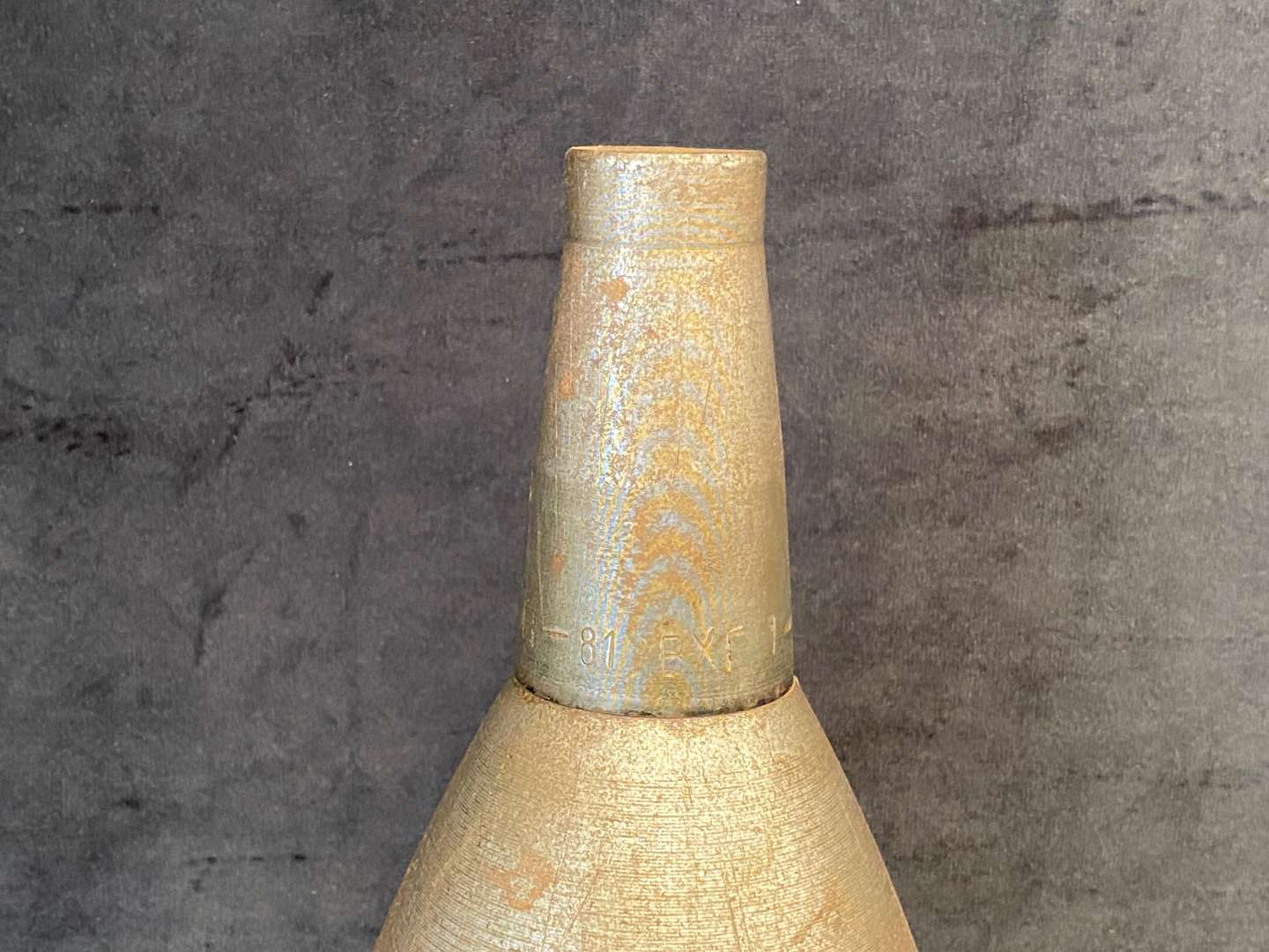 <p>SOVIET ERA INERT 120MM TRAINING MORTAR ROUND,</p>