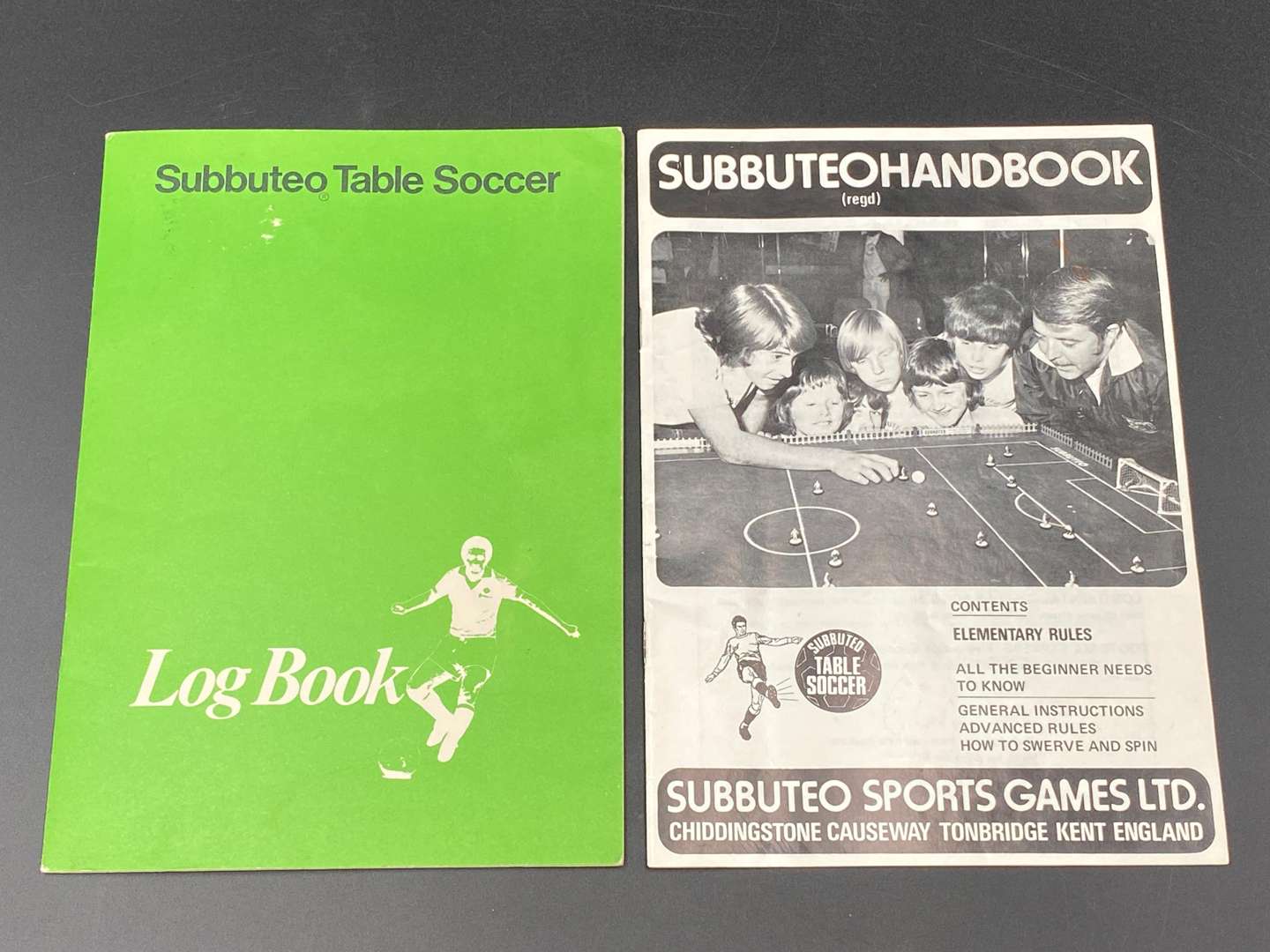 <p>1970s SUBUTEO FOOTBALL GAME,&nbsp;</p>