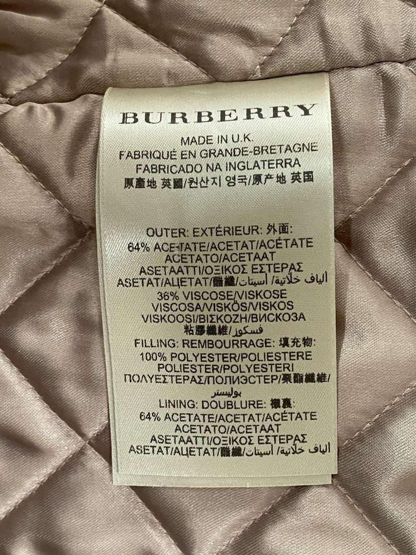 <p>BURBERRY COAT LINER, UK (10)</p>