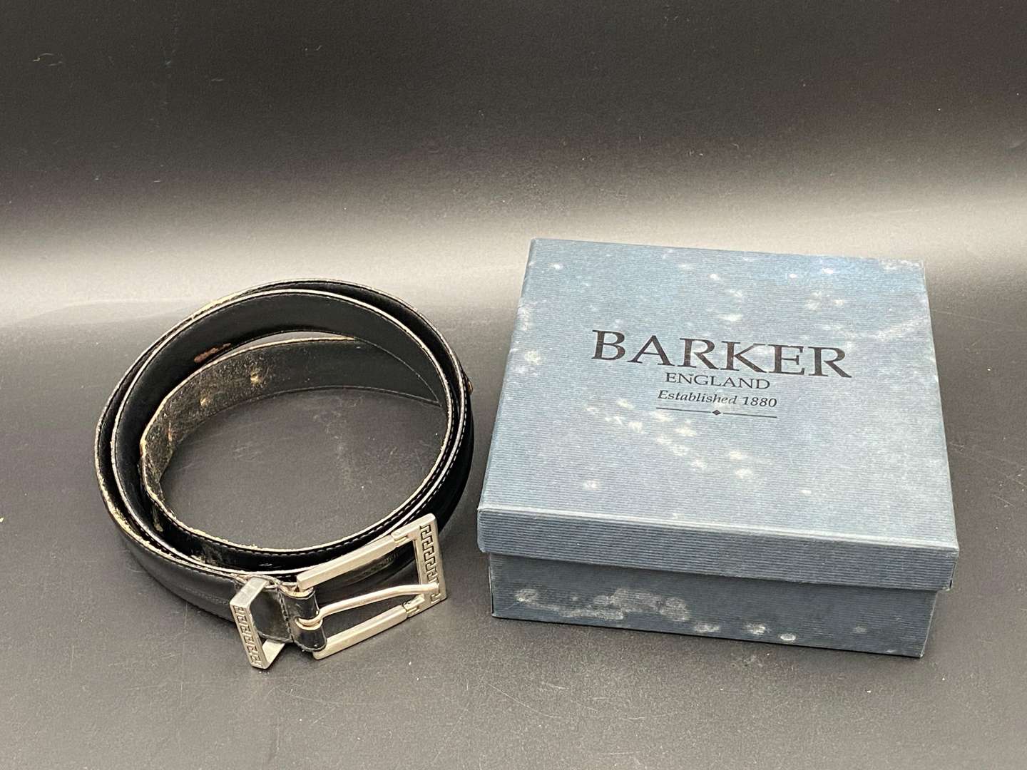 <p>2 VARIOUS DRESS BELTS (2)</p>
