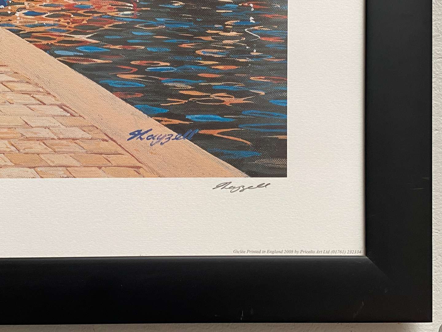 <p>TIM LAYZELL, “PORTOFINO” FRAMED PRINT, 67/450</p>