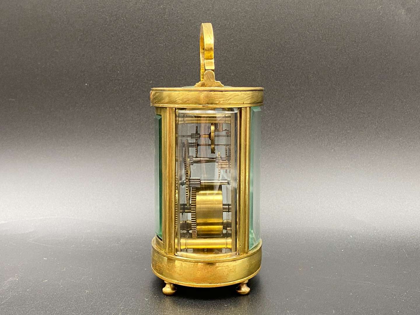 <p>EARLY 20th &nbsp;CENTURY OVAL CARRIAGE TIMEPIECE</p>