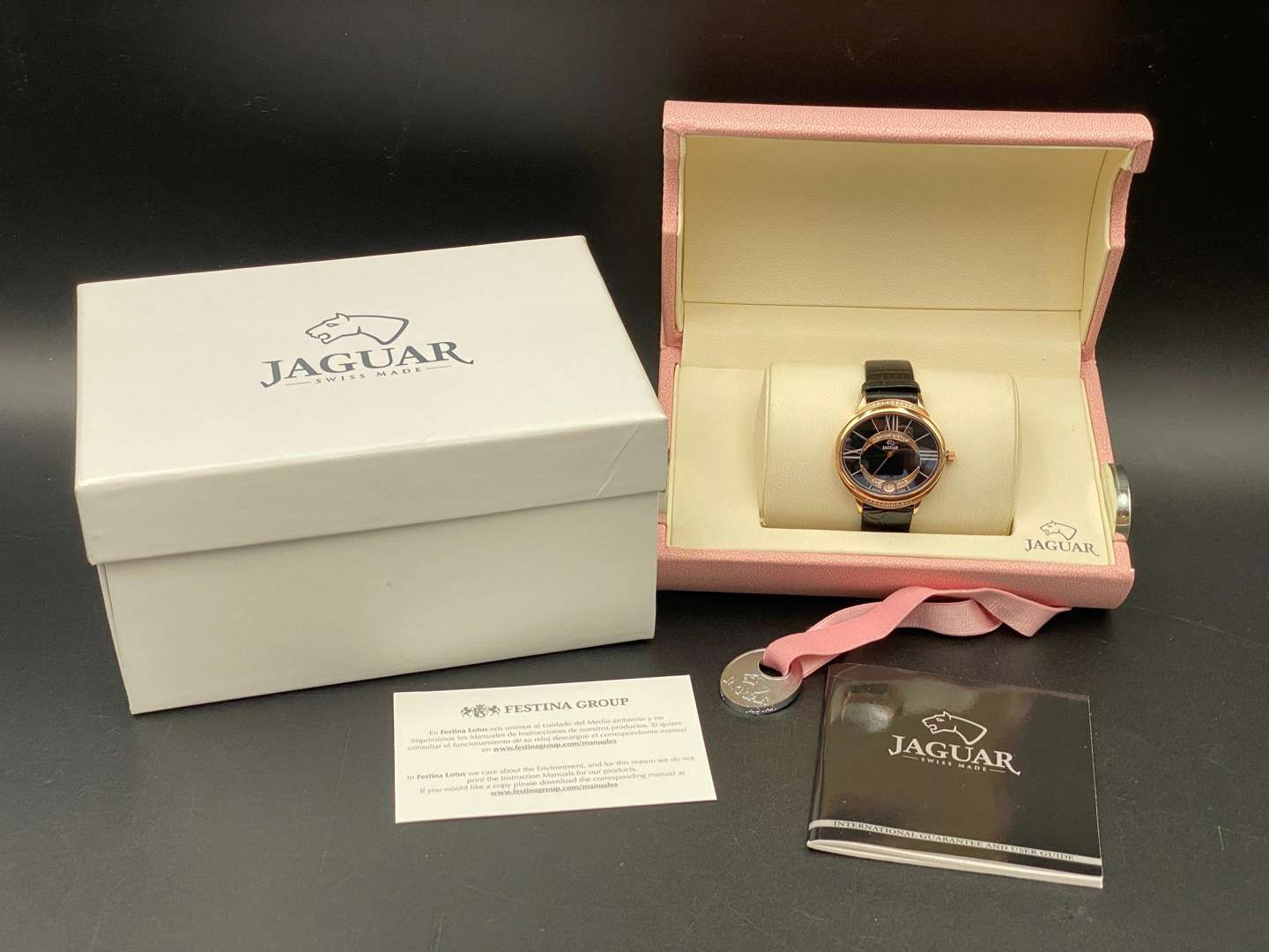 <p>JAGUAR, CLAIR DE LUNE, J804, LADIES QUARTZ WRISTWATCH</p>