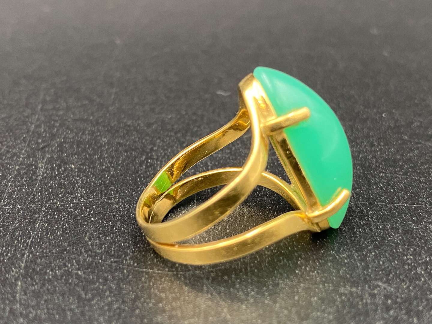 <p>18CT GOLD DRESS RING</p>
