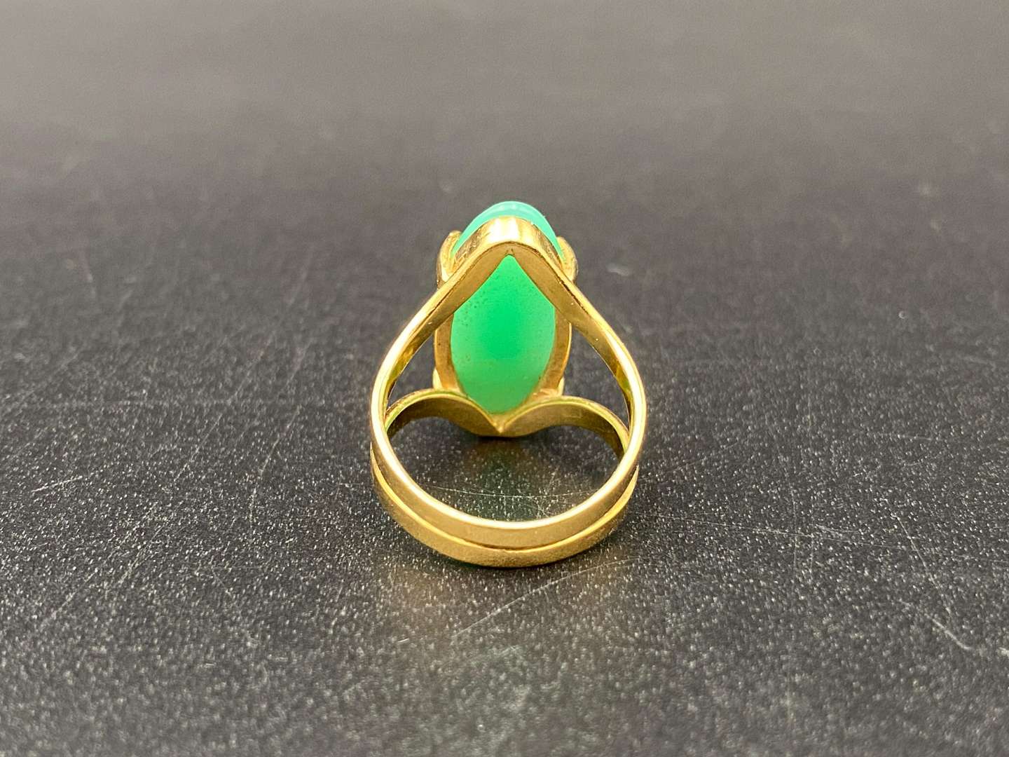 <p>18CT GOLD DRESS RING</p>