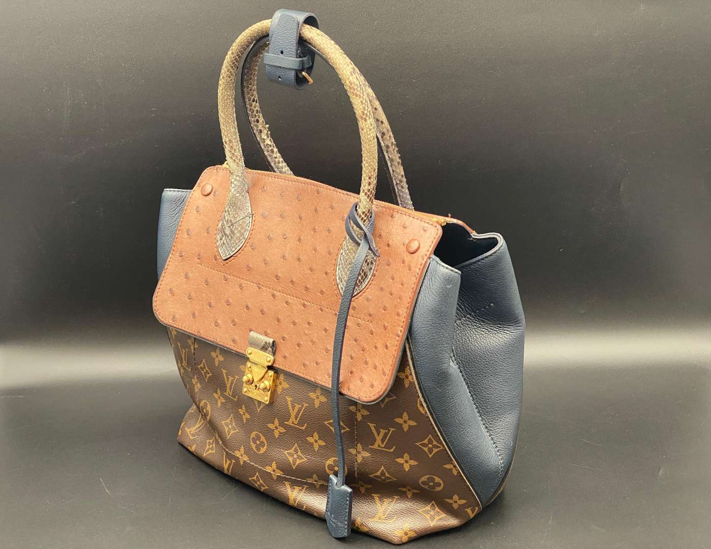 <p>LOUIS VUITTON, MAJESTUEUX, EXOTIQUE TOTE&nbsp;</p>