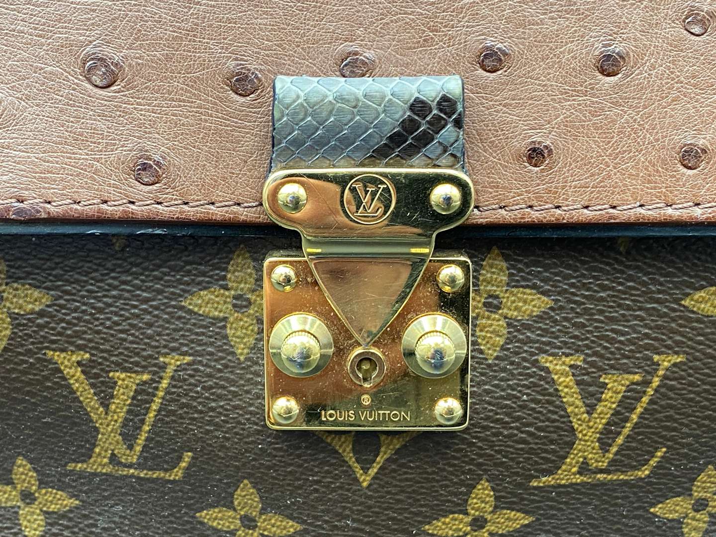 <p>LOUIS VUITTON, MAJESTUEUX, EXOTIQUE TOTE&nbsp;</p>