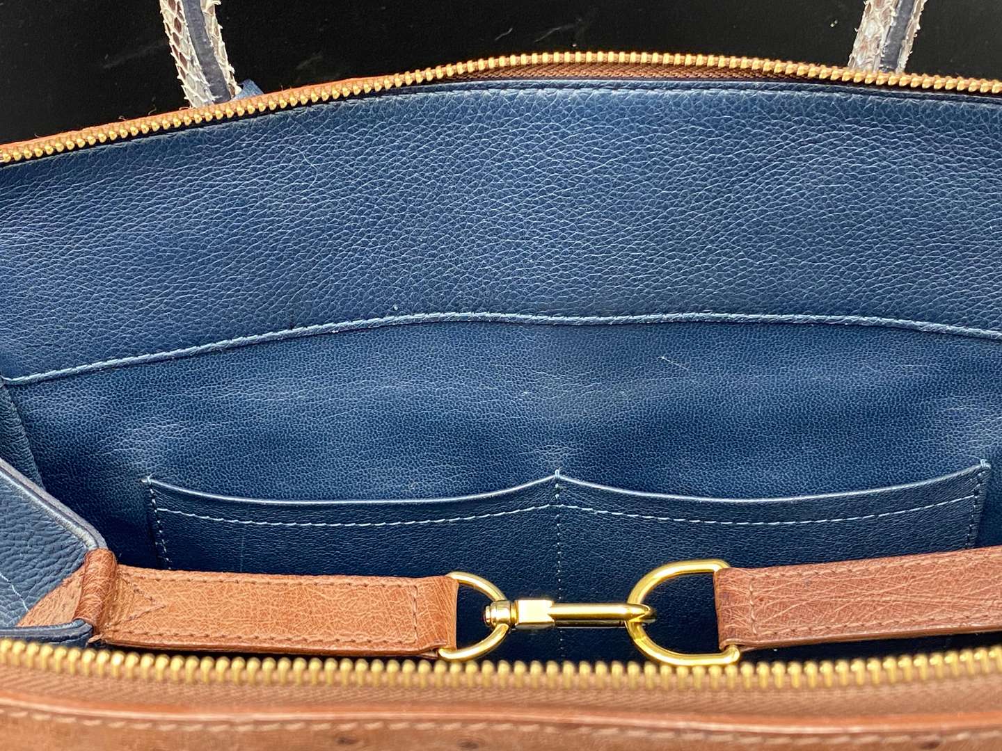 <p>LOUIS VUITTON, MAJESTUEUX, EXOTIQUE TOTE&nbsp;</p>