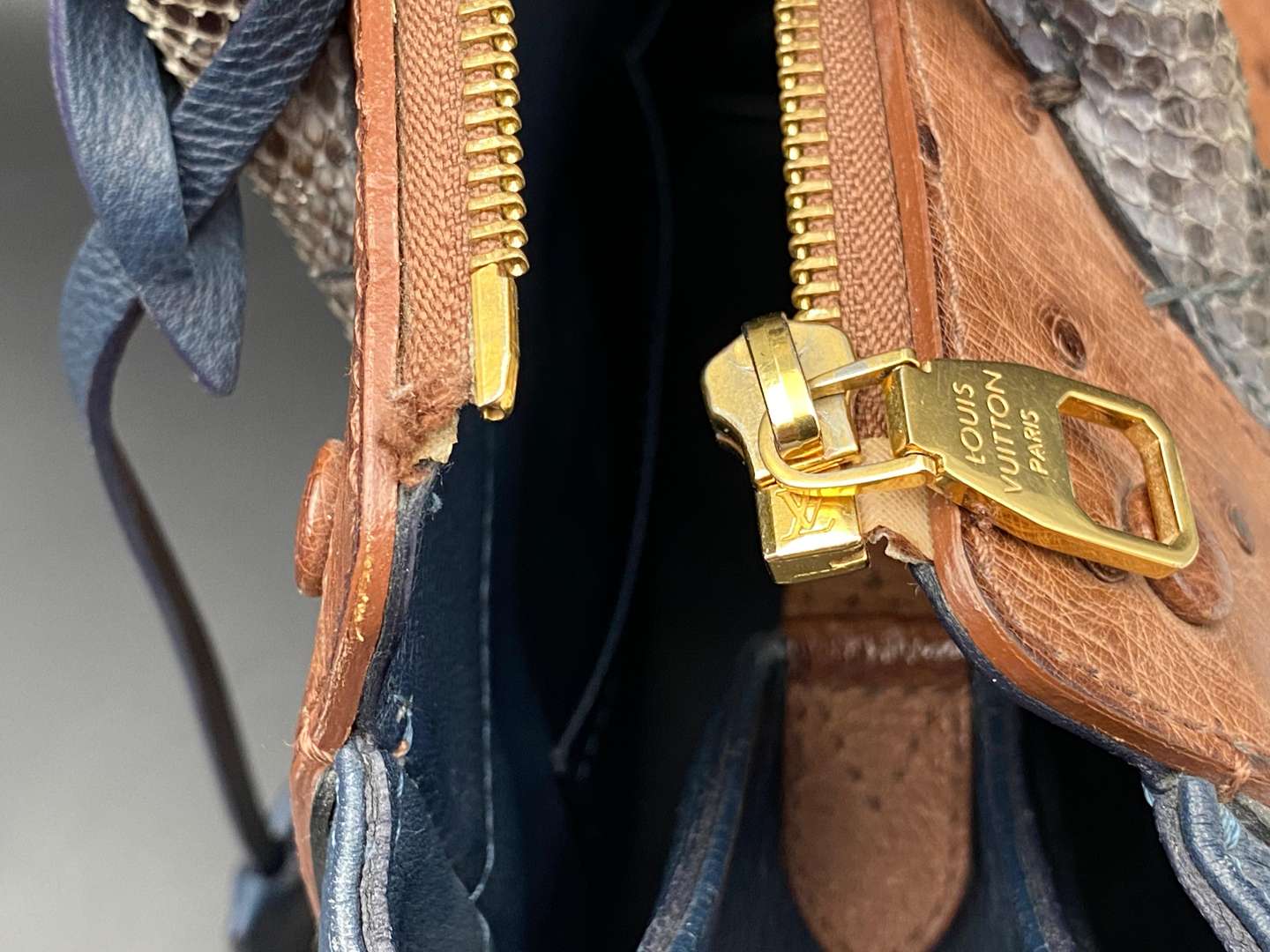 <p>LOUIS VUITTON, MAJESTUEUX, EXOTIQUE TOTE&nbsp;</p>