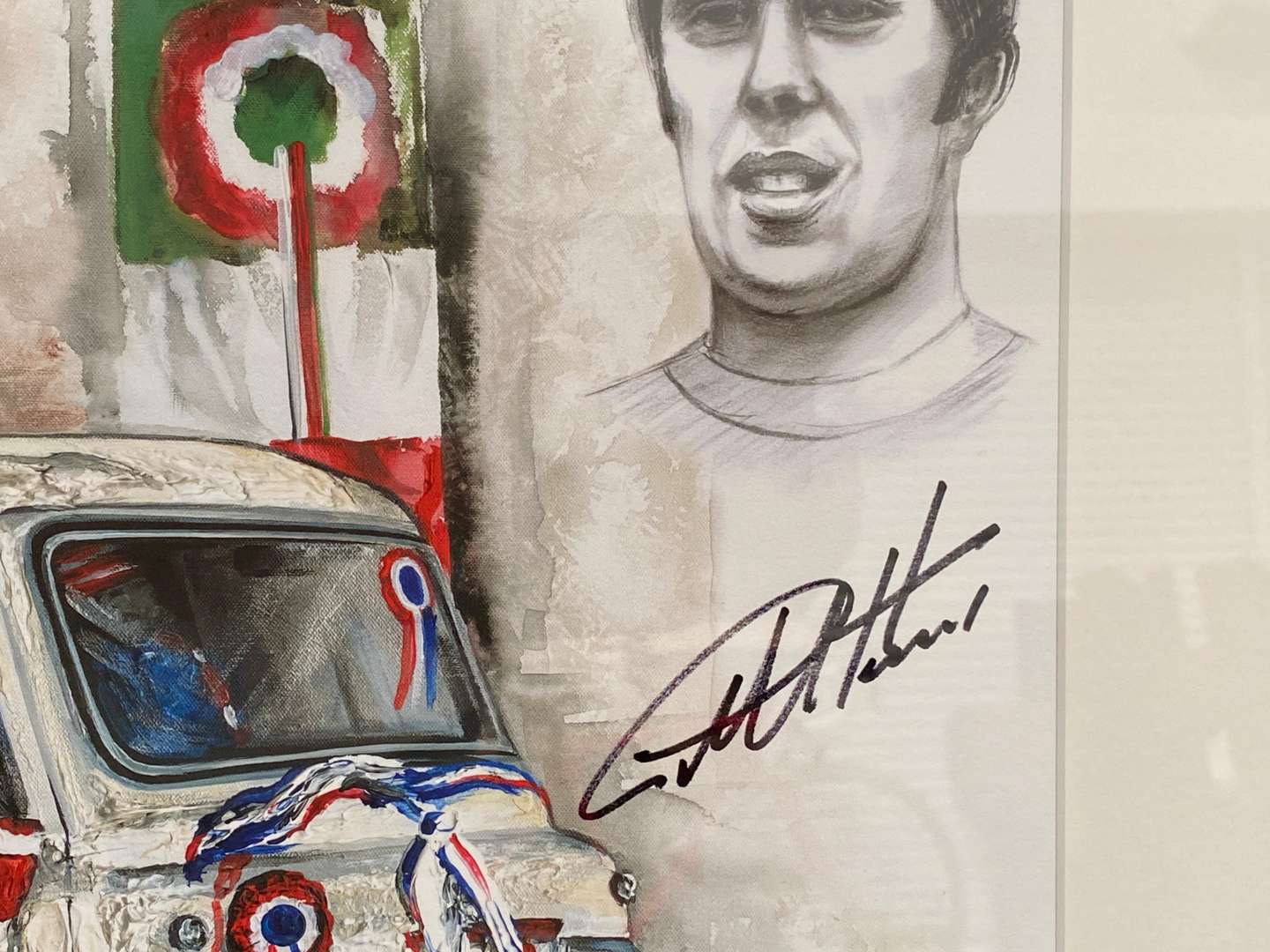 <p>BEX LIMIED EDITION PRINT, “FOOBALL FANS, ITALLIAN JOB”</p>
