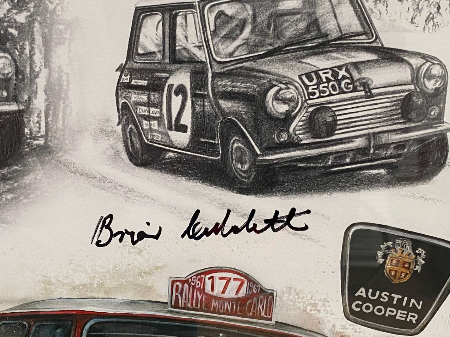 <p>BEX LIMITED EDITION PRINT, “JOHN COOPER MINIS”</p>