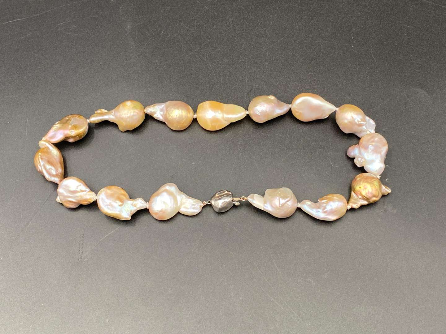 <p>NATURAL PEARL NECKLACE,</p>