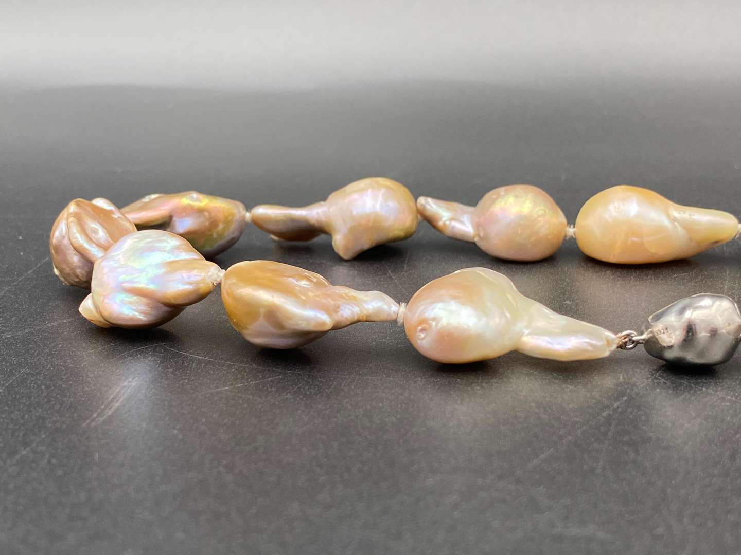 <p>NATURAL PEARL NECKLACE,</p>