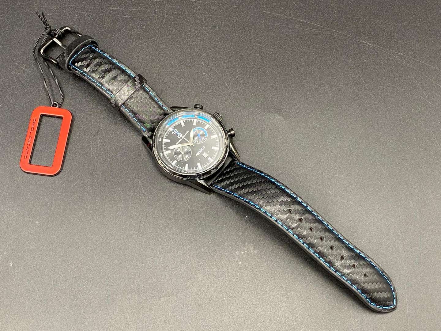 <p>OMOLOGATO, MEXICO RALLY WRISTWATCH&nbsp;</p>