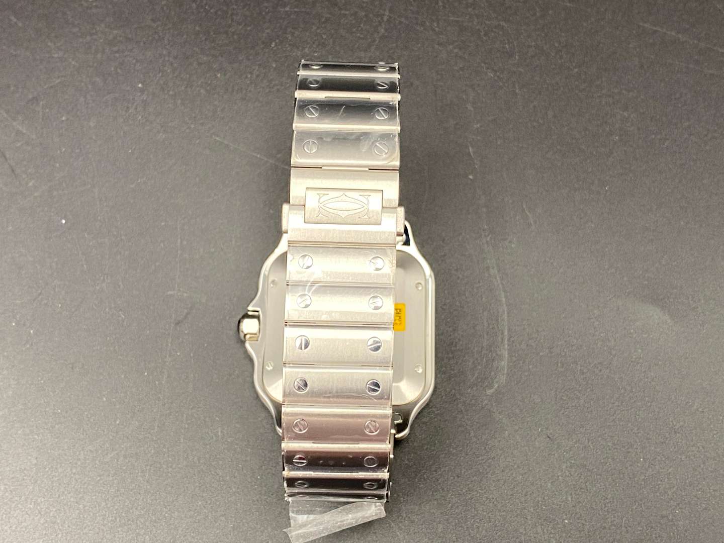 <p>CARTIER, SANTOS DE CARTIER WITH BOX AND PAPERS, REF WSSA0062, 4072485843EY</p>