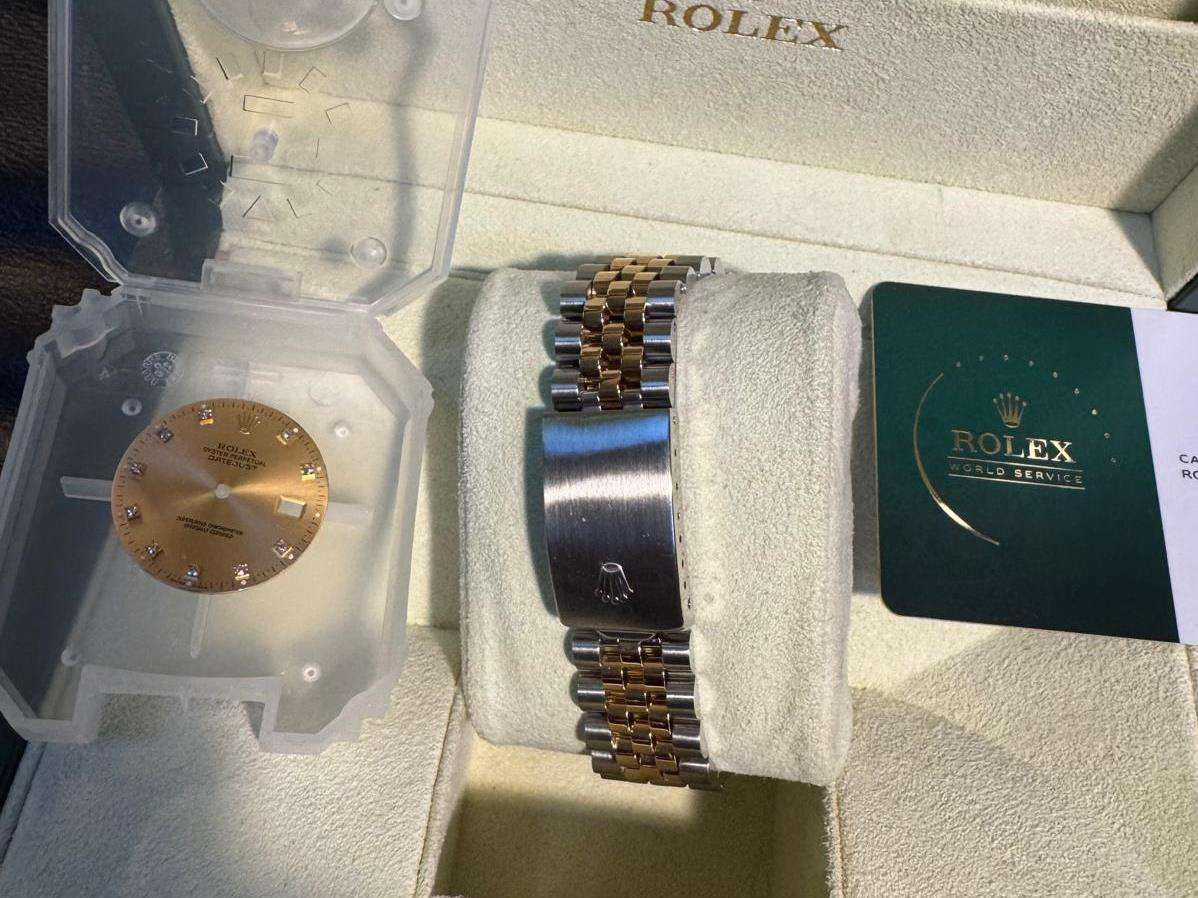 <p>ROLEX, DATE-JUST, STAINLESS STEEL WRISTWATCH</p>