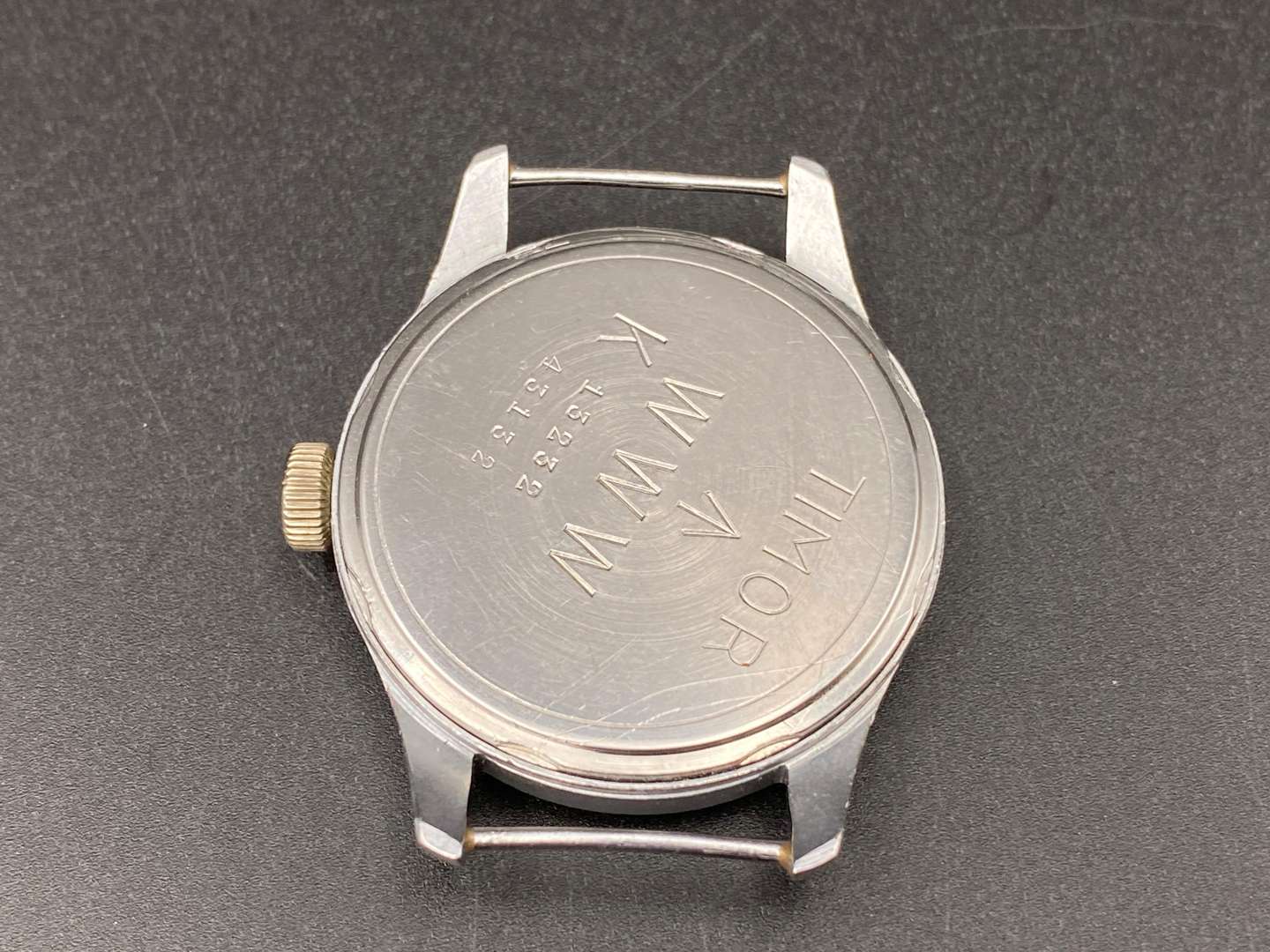 <p>TIMOR, WW2 PERIOD BRITISH MILITARY ISSUE WRISTWATCH, WWW K13232</p>