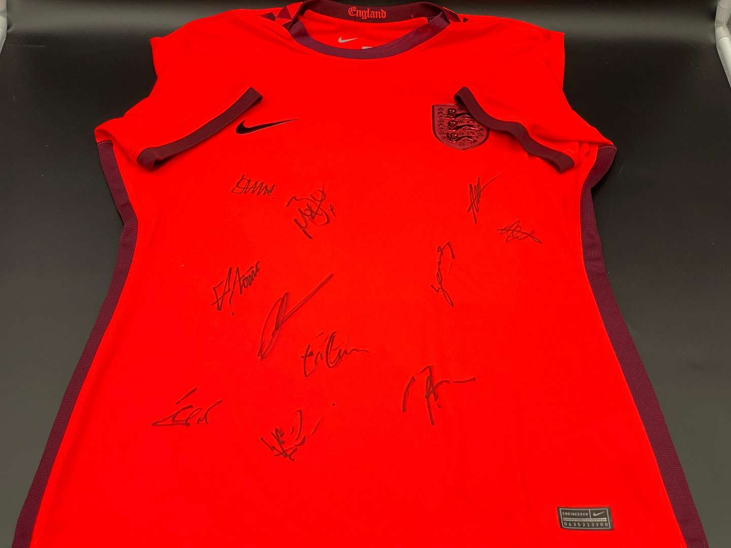 <p>NIKE, BRITISH LIONESSES, 2022/23 SIGNED AWAY SHIRT</p>