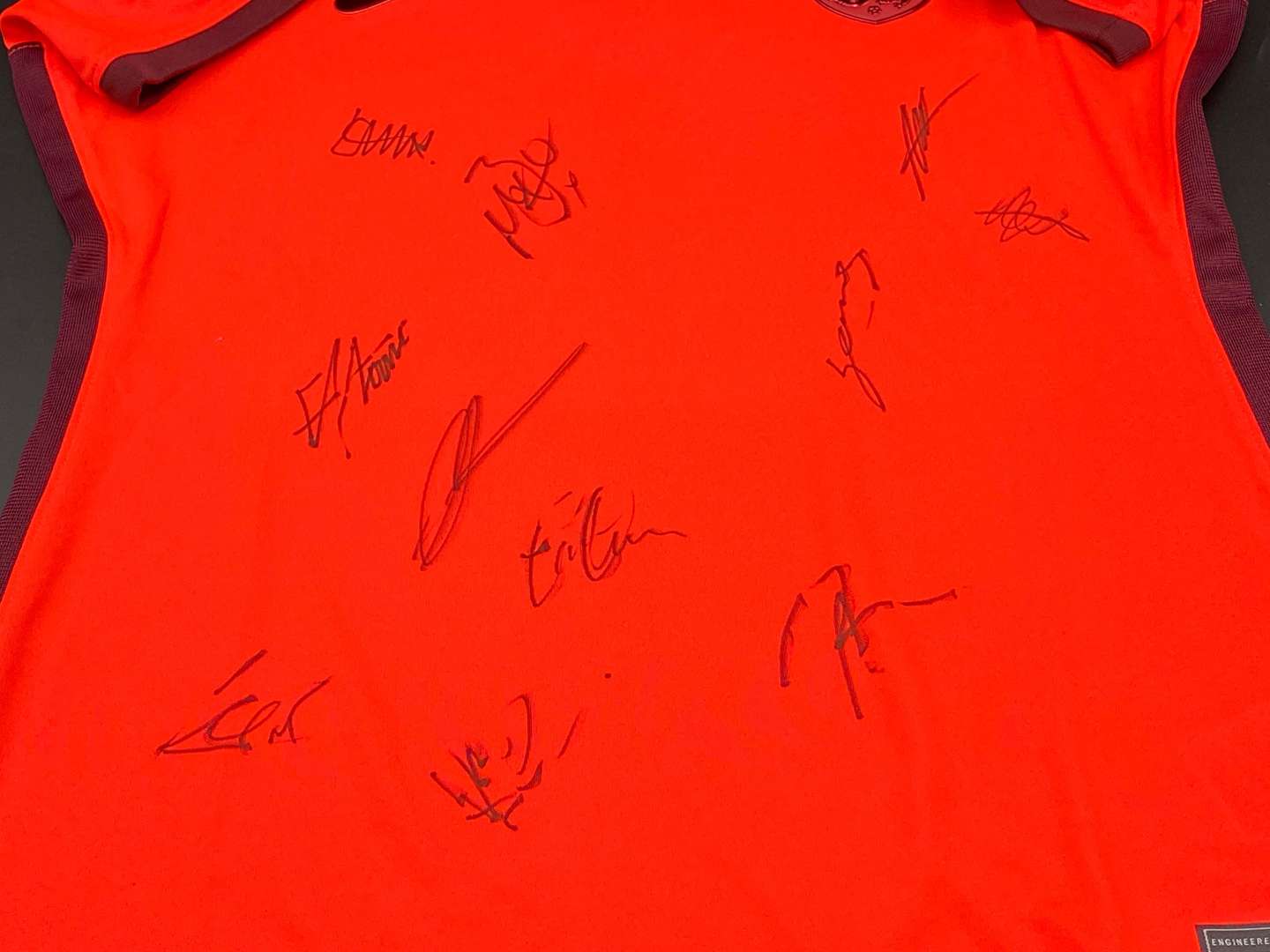 <p>NIKE, BRITISH LIONESSES, 2022/23 SIGNED AWAY SHIRT</p>