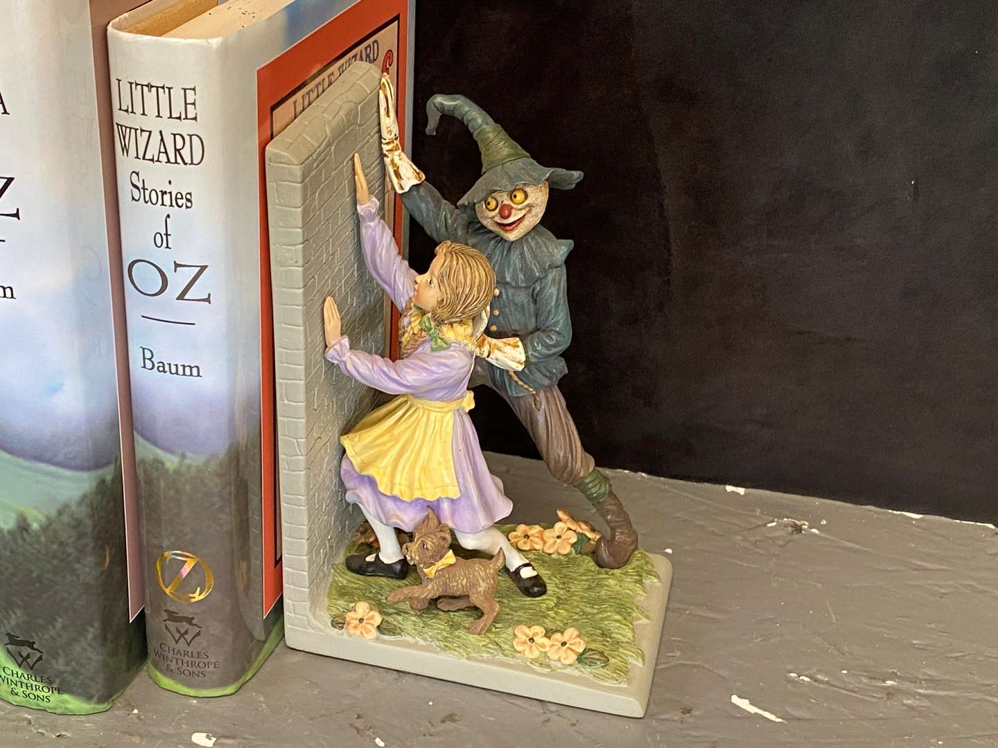 <p>WIZARD OF OZ SERIES, FACSIMILE REPLICA FIRST EDITIONS, L FRANK BAUM, (AUTHOR),CHARLES WINTHROPE & SONS (PUBLISHER) (15) + THREE BOOKENDS</p>