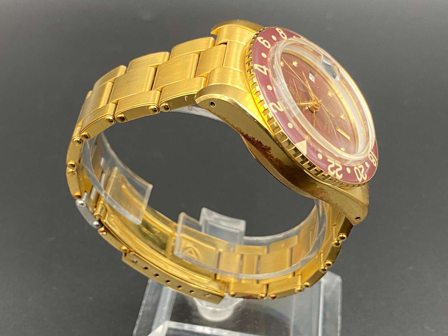 <p>WATCH EXPERIMENTAL UNIT, (WMT), PANTON MKII, a gilt metal, automatic, centre seconds, calendar wristwatch, 14390</p>