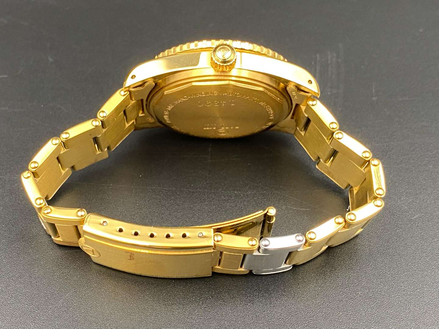 <p>WATCH EXPERIMENTAL UNIT, (WMT), PANTON MKII, a gilt metal, automatic, centre seconds, calendar wristwatch, 14390</p>