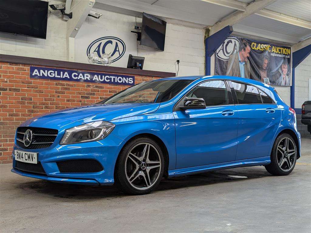 <p>2014 MERCEDES-BENZ A180 BLUE-CY AMG SPORT CD</p>