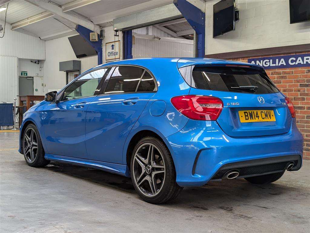 <p>2014 MERCEDES-BENZ A180 BLUE-CY AMG SPORT CD</p>