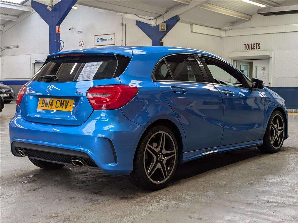 <p>2014 MERCEDES-BENZ A180 BLUE-CY AMG SPORT CD</p>
