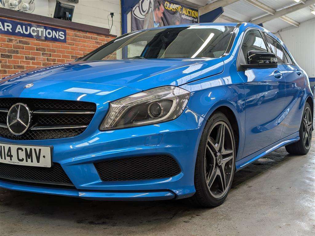 <p>2014 MERCEDES-BENZ A180 BLUE-CY AMG SPORT CD</p>