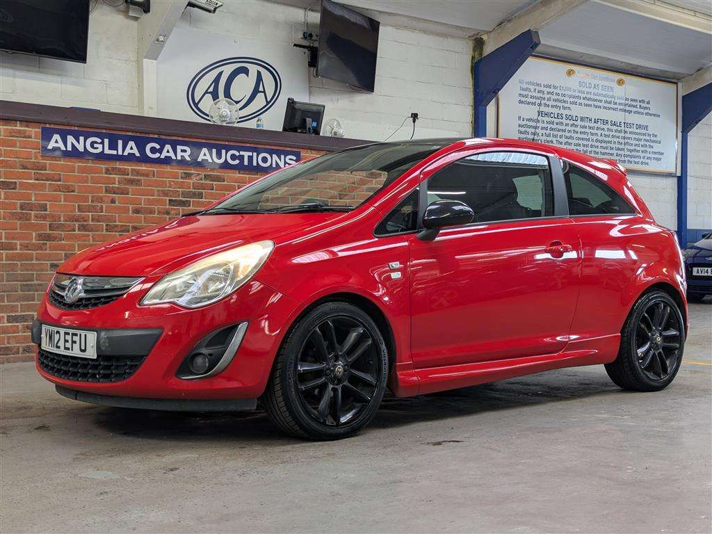 <p>2012 VAUXHALL CORSA LIMITED EDITION</p>