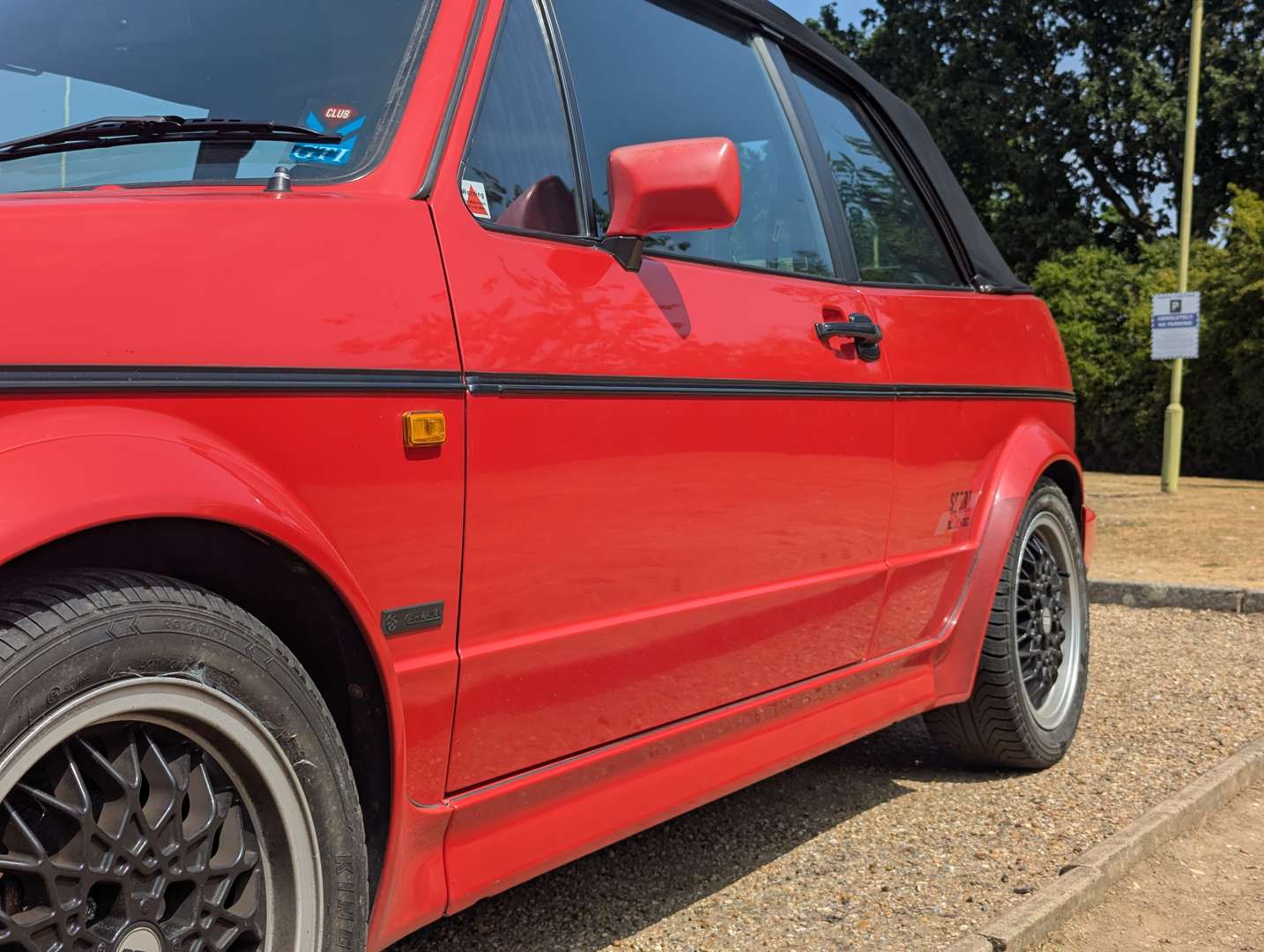 <p>1993 VW GOLF GTI SPORTLINE CONVERTIBLE</p>