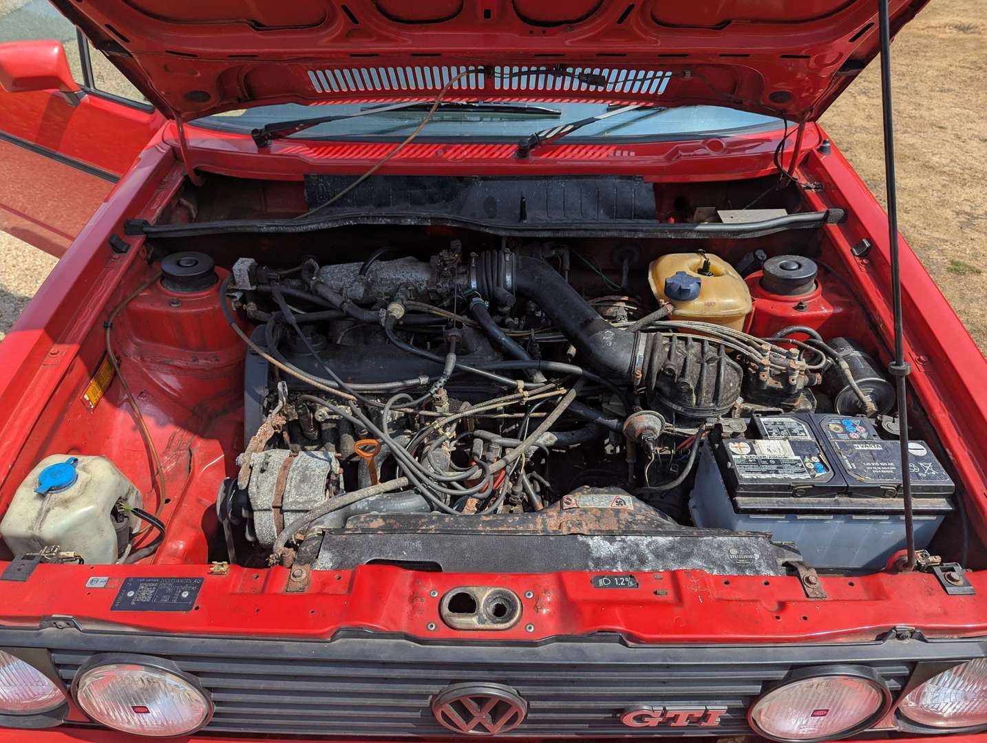 <p>1993 VW GOLF GTI SPORTLINE CONVERTIBLE</p>