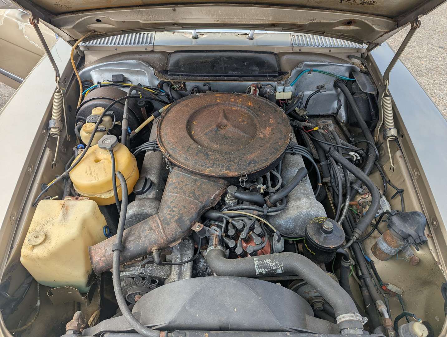 <p>1973 MERCEDES 350SLC C107</p>