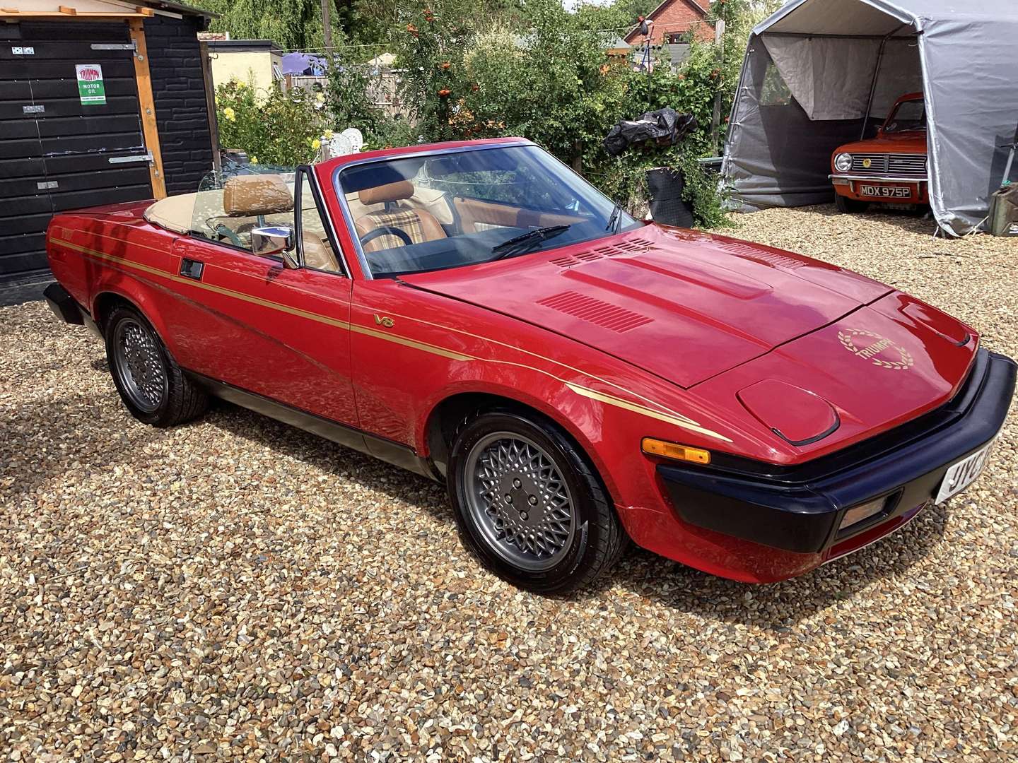 <p>1980 TRIUMPH TR7 V8 CONVERTIBLE</p>