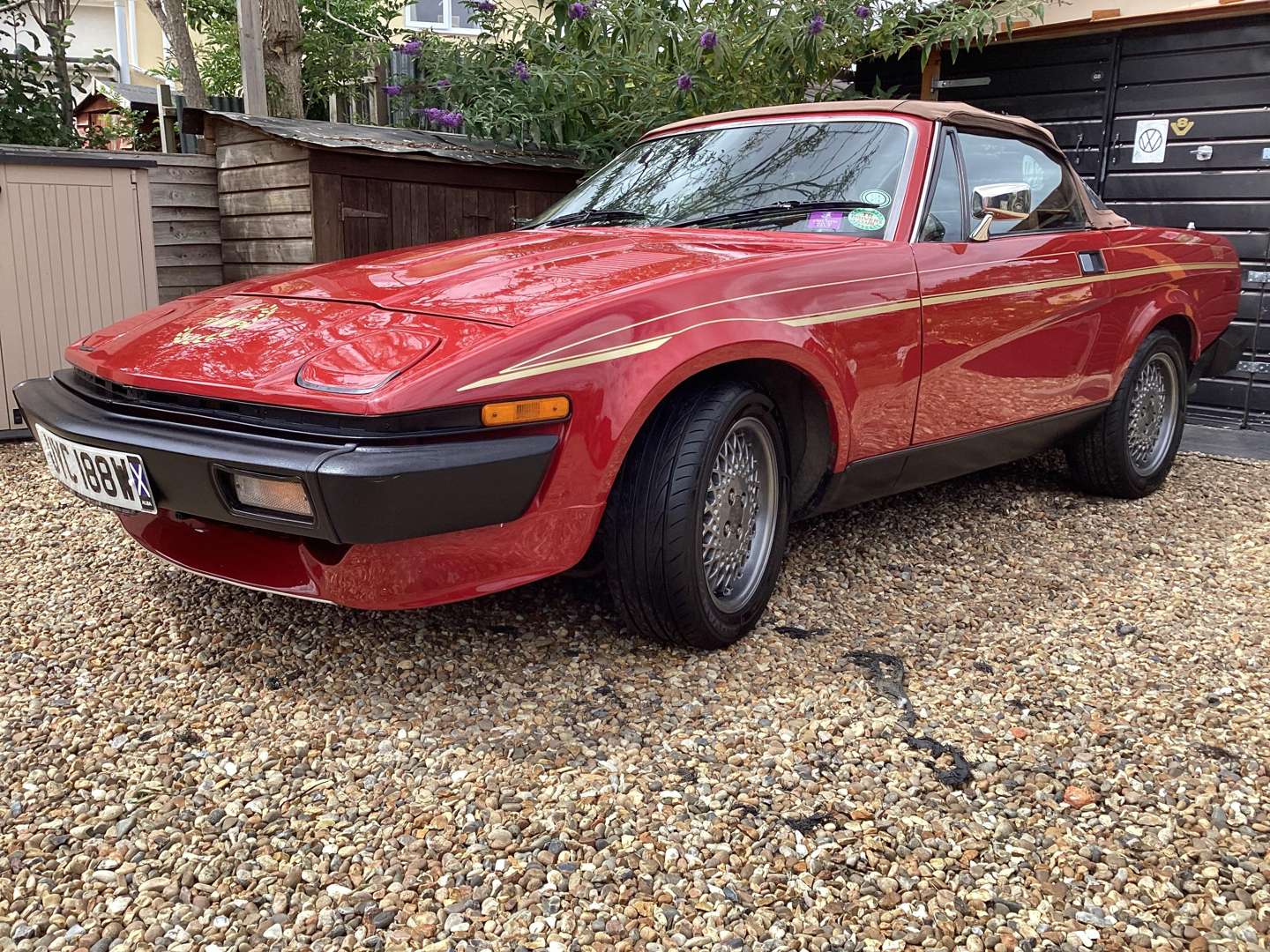 <p>1980 TRIUMPH TR7 V8 CONVERTIBLE</p>