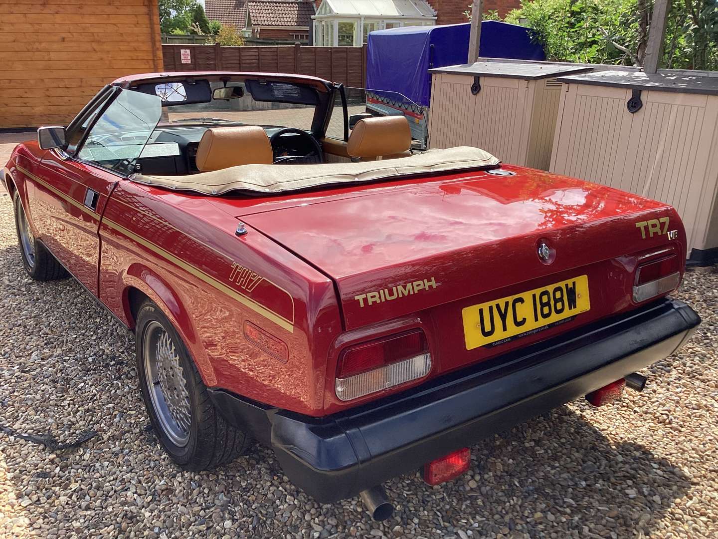 <p>1980 TRIUMPH TR7 V8 CONVERTIBLE</p>