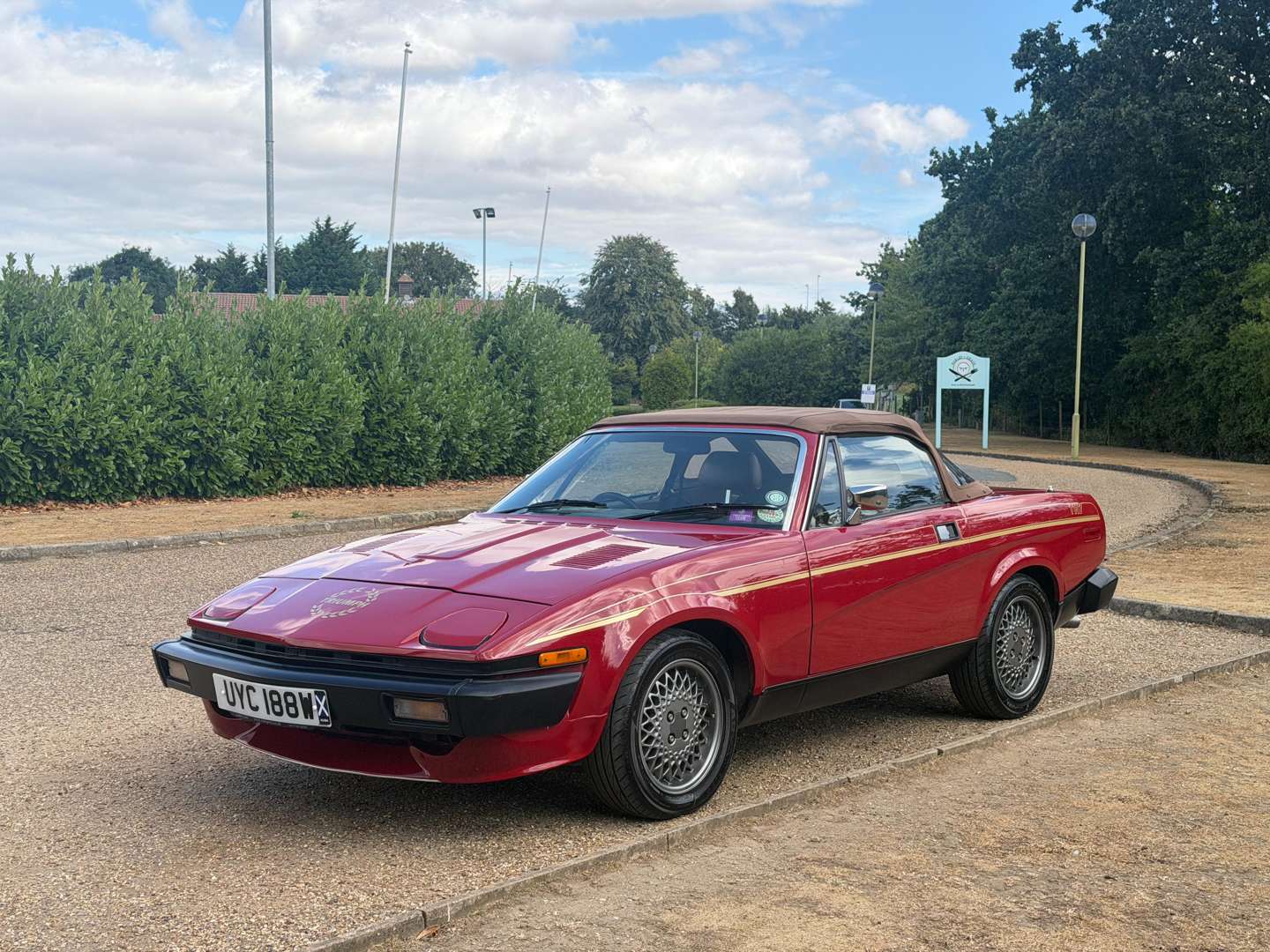 <p>1980 TRIUMPH TR7 V8 CONVERTIBLE</p>
