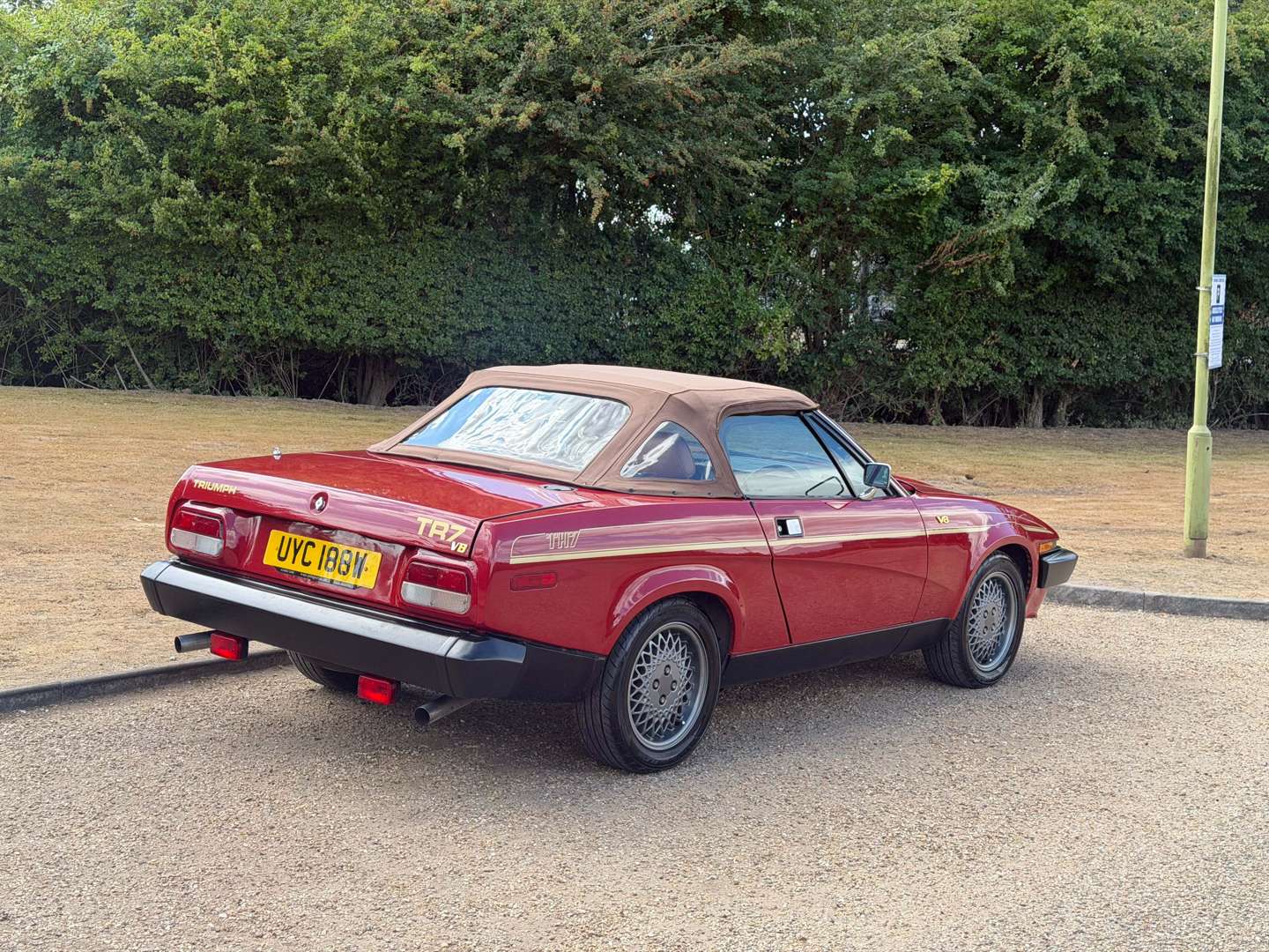 <p>1980 TRIUMPH TR7 V8 CONVERTIBLE</p>