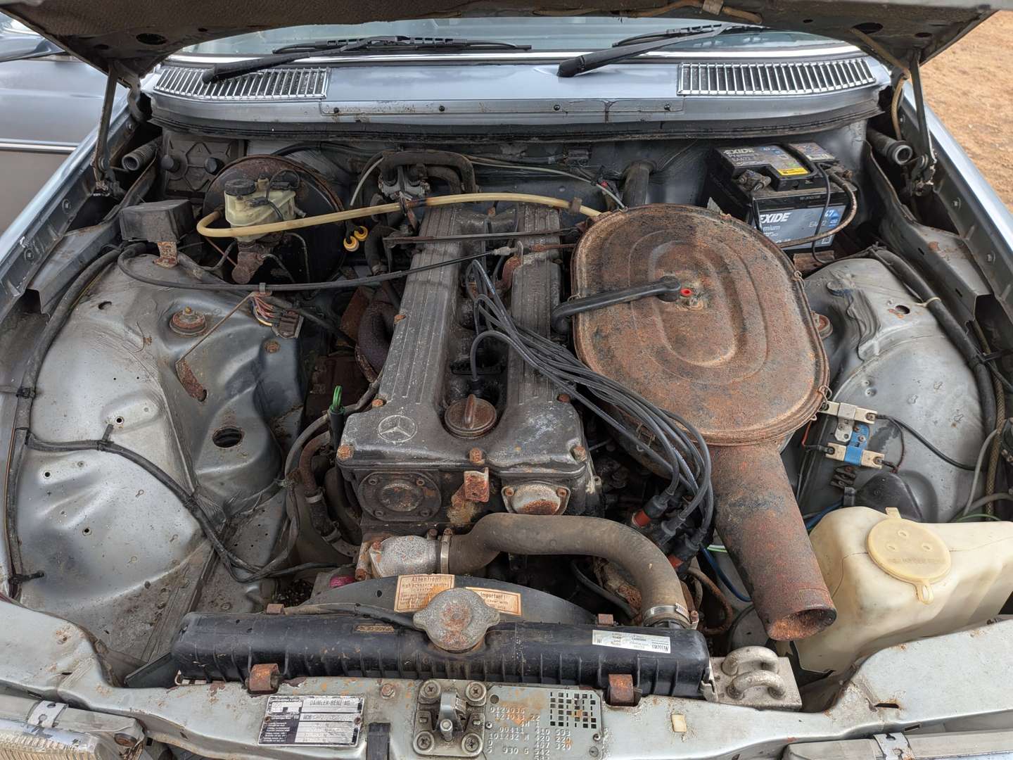<p>1980 MERCEDES 280E W123</p>